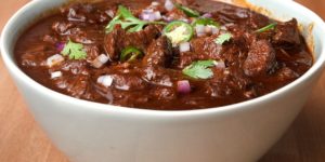 Teas style chili con carne