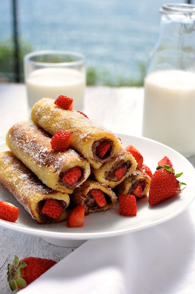 rolled french toast