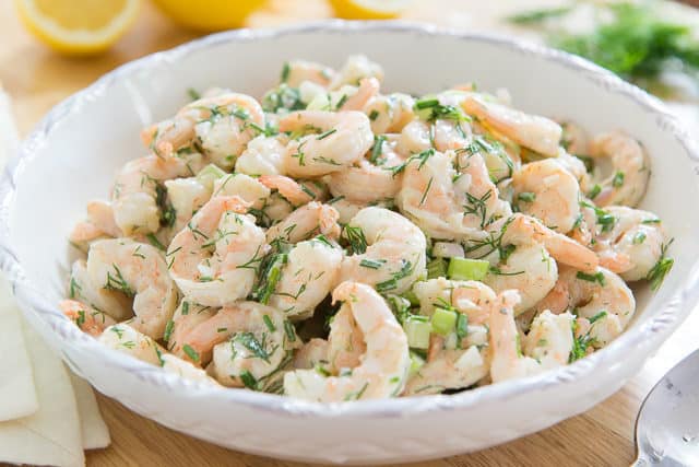shrimp zucchini salad
